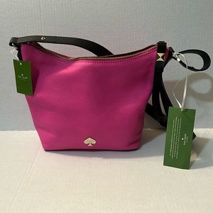 Kate Spade, NWT, hot pink, medium-sized purse